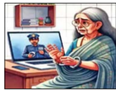 बेंगलुरु में बुजुर्ग महिला काे 2 महीने डिजिटल अरेस्ट कर 24 कराेड़ की ठगी
